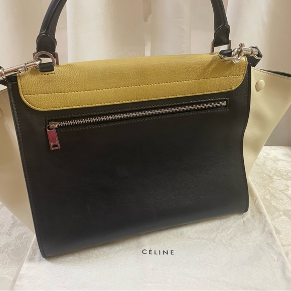 🆕 Celine Trapeze Tricolor Medium Bag👜 - Picture 3 of 16